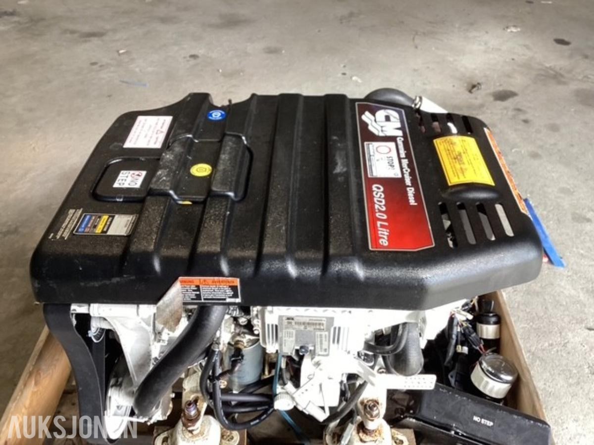 Cummins Mercruiser 150HK diesel båtmotor, gått ca 270 timer