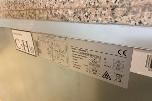 PZH3600TN Pizzakjølebenk – 3 dører – granittplate – 580 liter