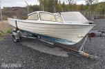 1980 Rana 17 med 30hk Tohatsu motor og båthenger