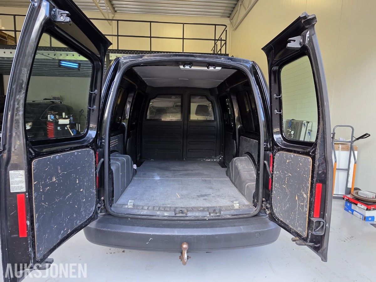 2011 VOLKSWAGEN CADDY MAXI 1.6 TDI HENGERFESTE NORSK BIL