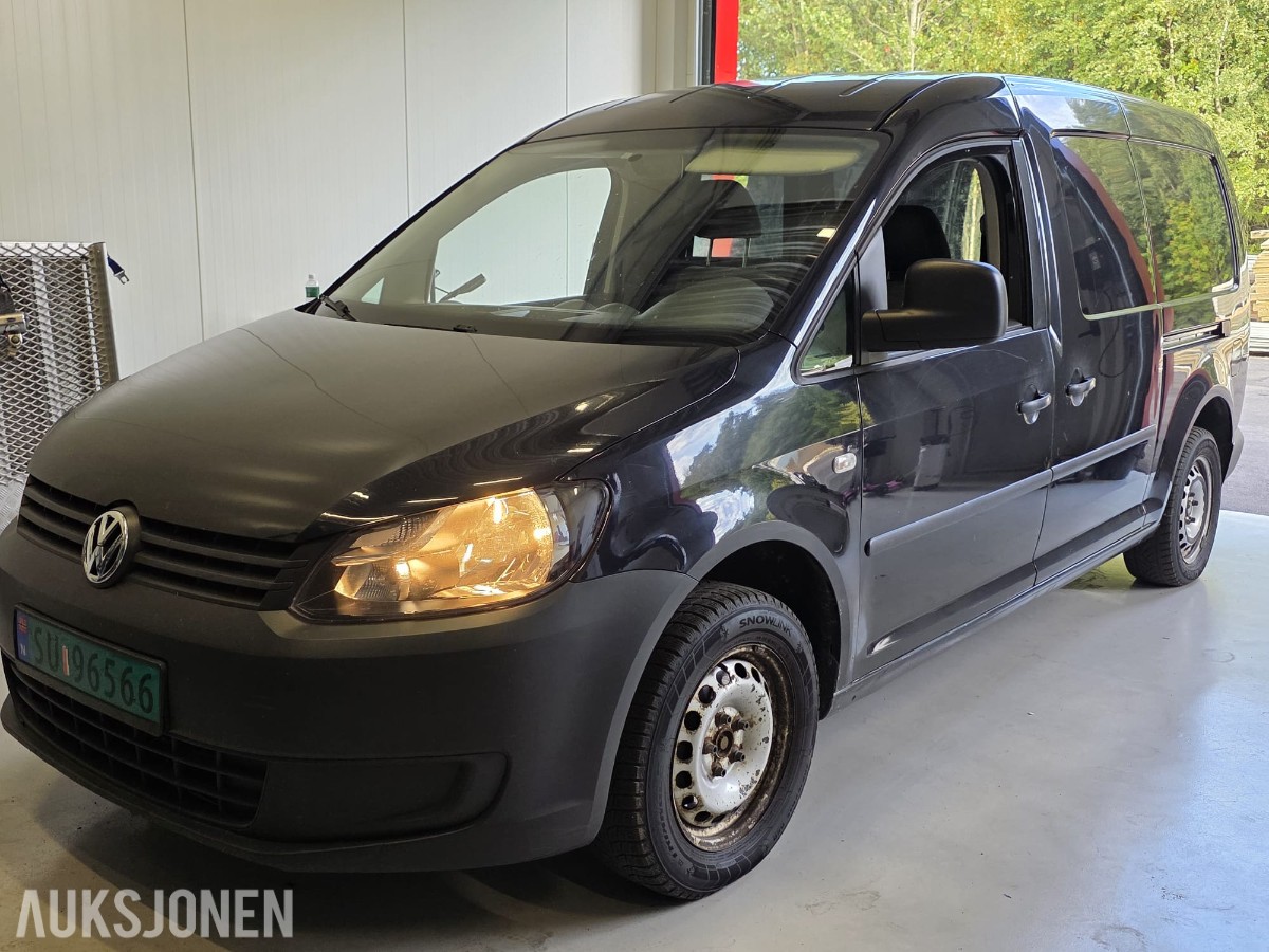 2011 VOLKSWAGEN CADDY MAXI 1.6 TDI HENGERFESTE NORSK BIL