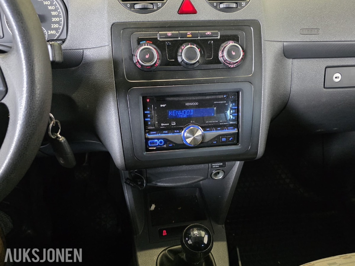 2011 VOLKSWAGEN CADDY MAXI 1.6 TDI HENGERFESTE NORSK BIL