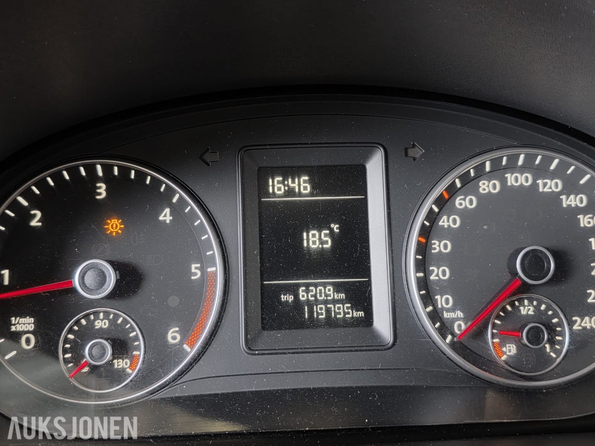 2011 VOLKSWAGEN CADDY MAXI 1.6 TDI HENGERFESTE NORSK BIL