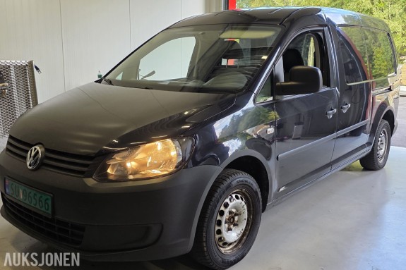 2011 VOLKSWAGEN CADDY MAXI 1.6 TDI HENGERFESTE NORSK BIL