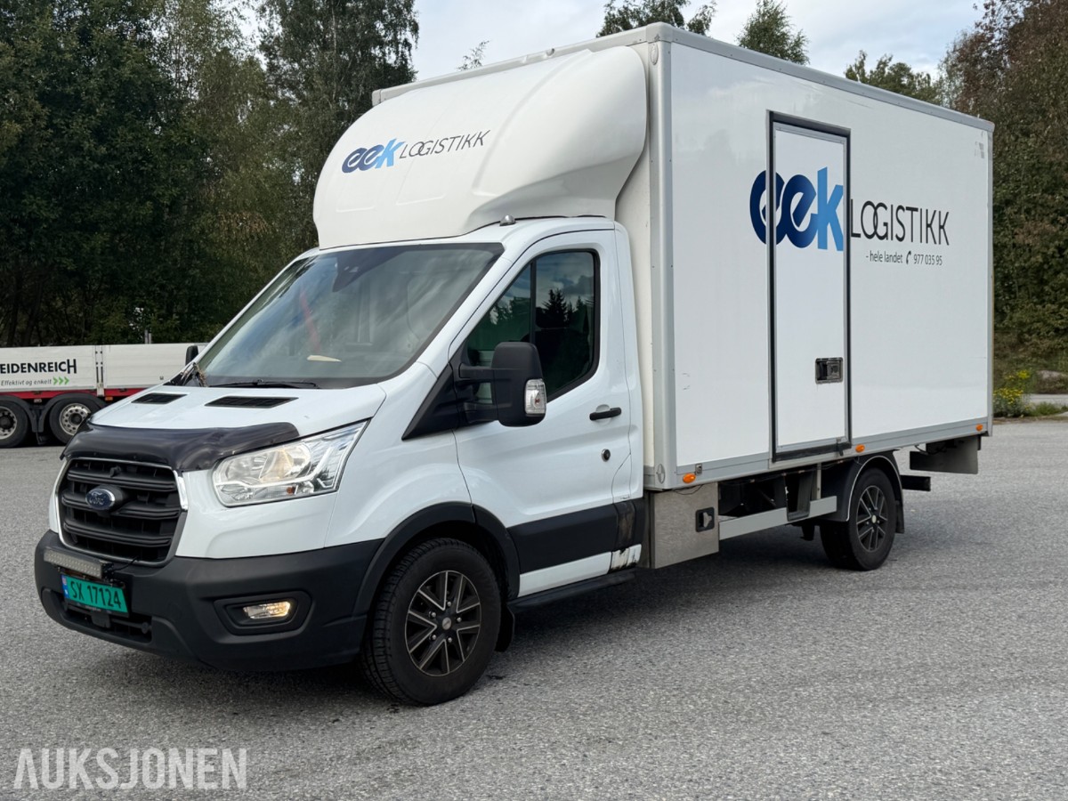 2020 FORD TRANSIT 2.0 185 AUTOMAT SKAP BAKLØFTER WEBASTO CRUISE KAMERA