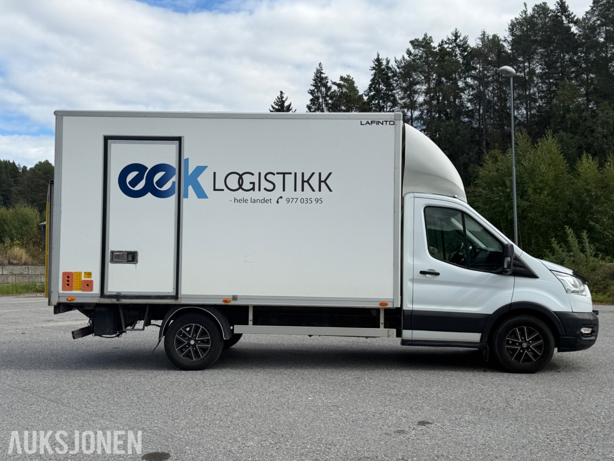 2020 FORD TRANSIT 2.0 185 AUTOMAT SKAP BAKLØFTER WEBASTO CRUISE KAMERA