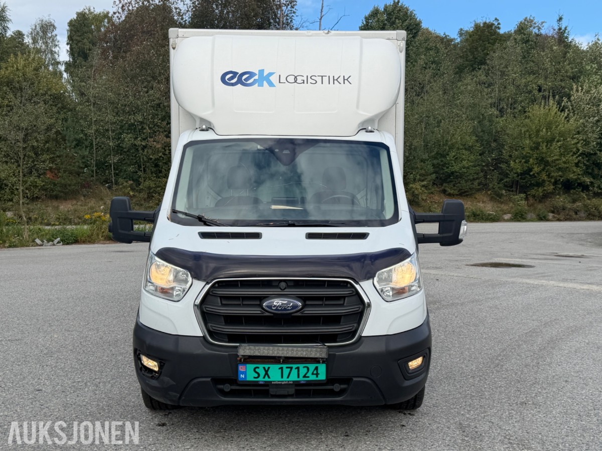 2020 FORD TRANSIT 2.0 185 AUTOMAT SKAP BAKLØFTER WEBASTO CRUISE KAMERA