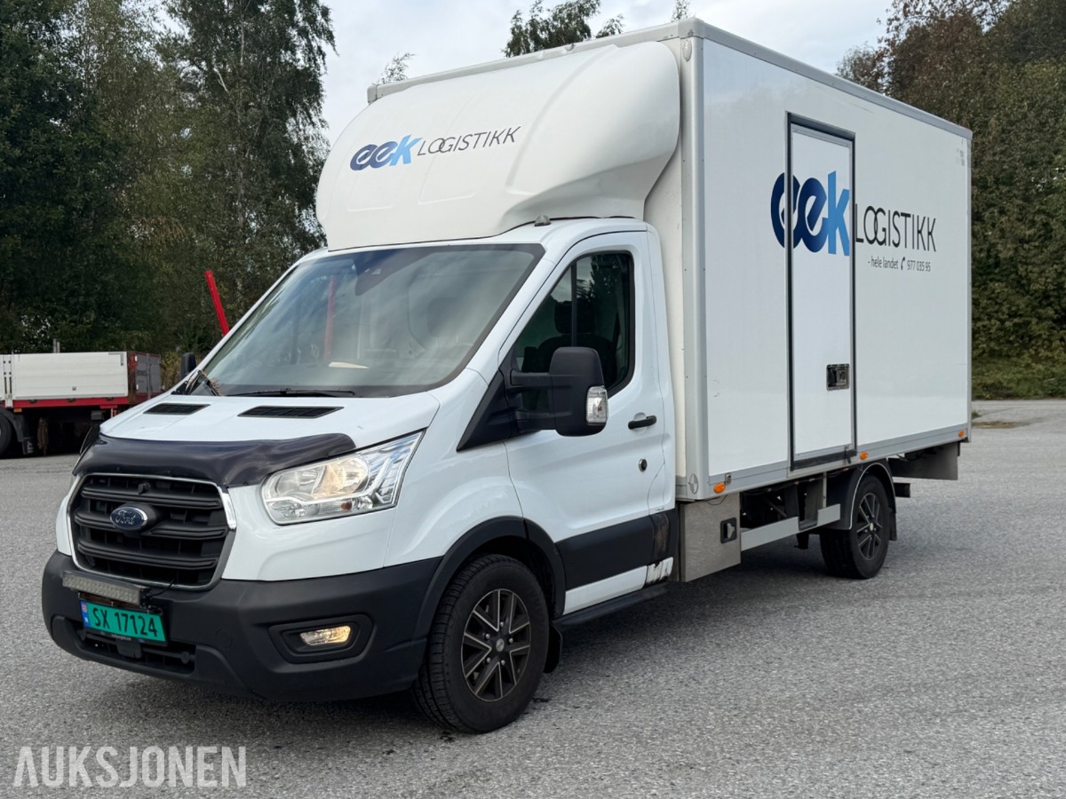 2020 FORD TRANSIT 2.0 185 AUTOMAT SKAP BAKLØFTER WEBASTO CRUISE KAMERA