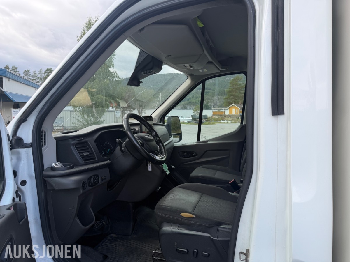 2020 FORD TRANSIT 2.0 185 AUTOMAT SKAP BAKLØFTER WEBASTO CRUISE KAMERA