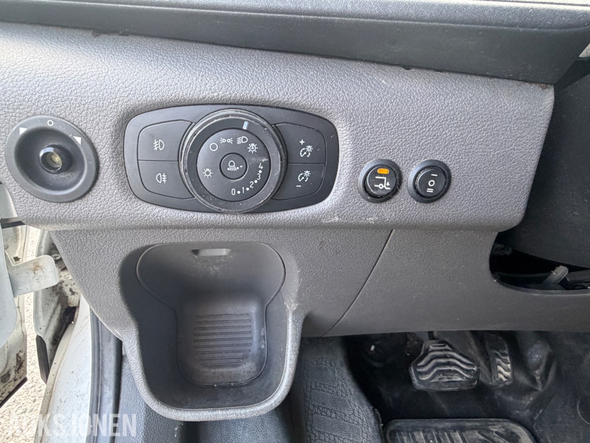 2020 FORD TRANSIT 2.0 185 AUTOMAT SKAP BAKLØFTER WEBASTO CRUISE KAMERA