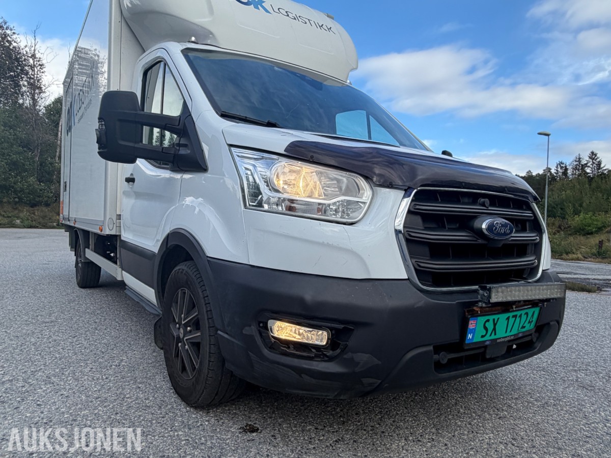 2020 FORD TRANSIT 2.0 185 AUTOMAT SKAP BAKLØFTER WEBASTO CRUISE KAMERA