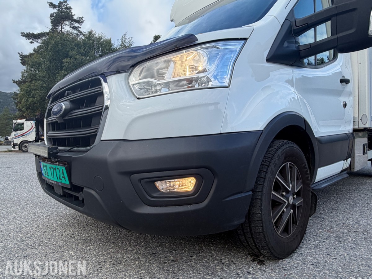 2020 FORD TRANSIT 2.0 185 AUTOMAT SKAP BAKLØFTER WEBASTO CRUISE KAMERA