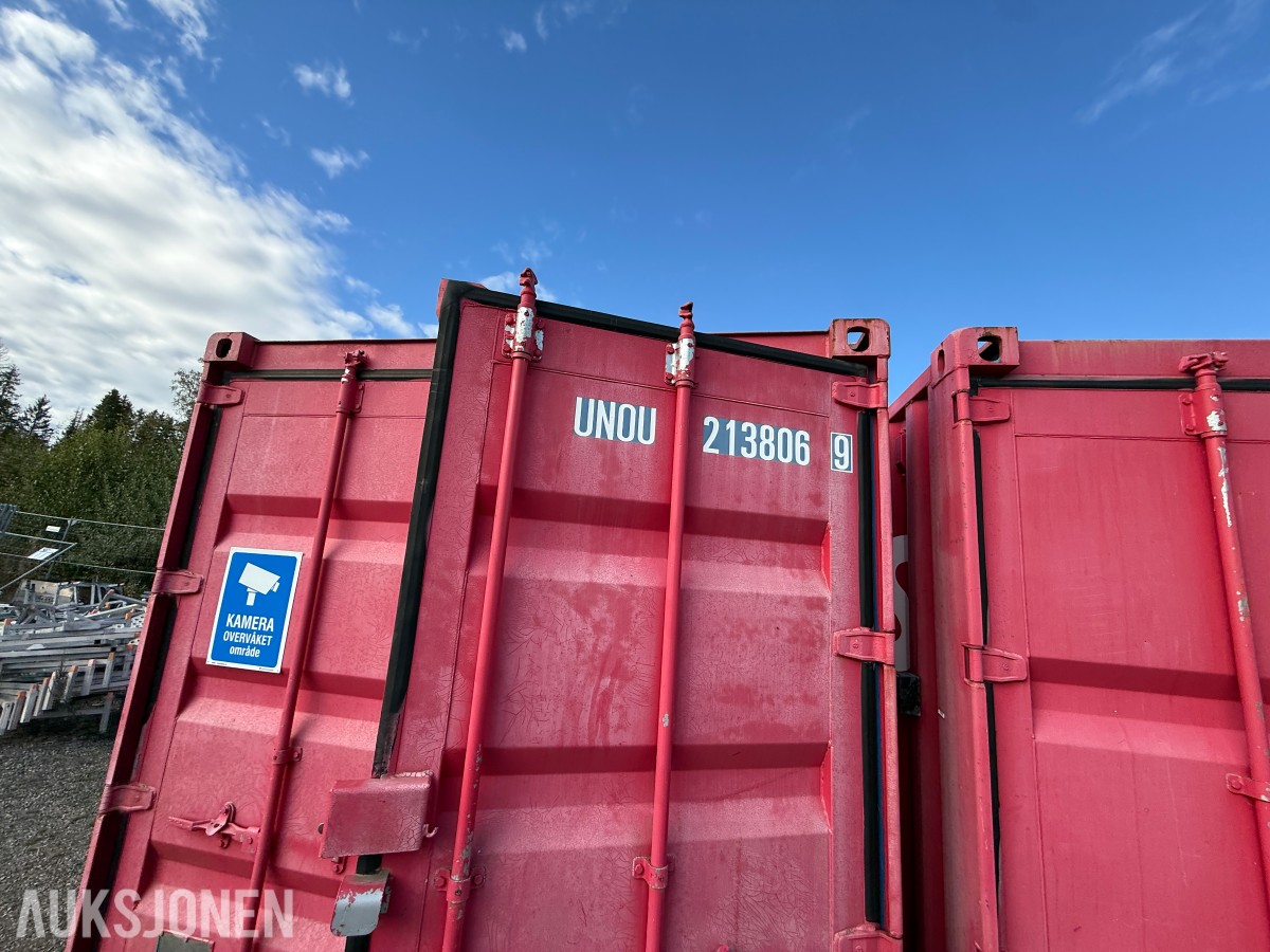 10-fots lager-/verkstedcontainer med elektrisk anlegg – 2015