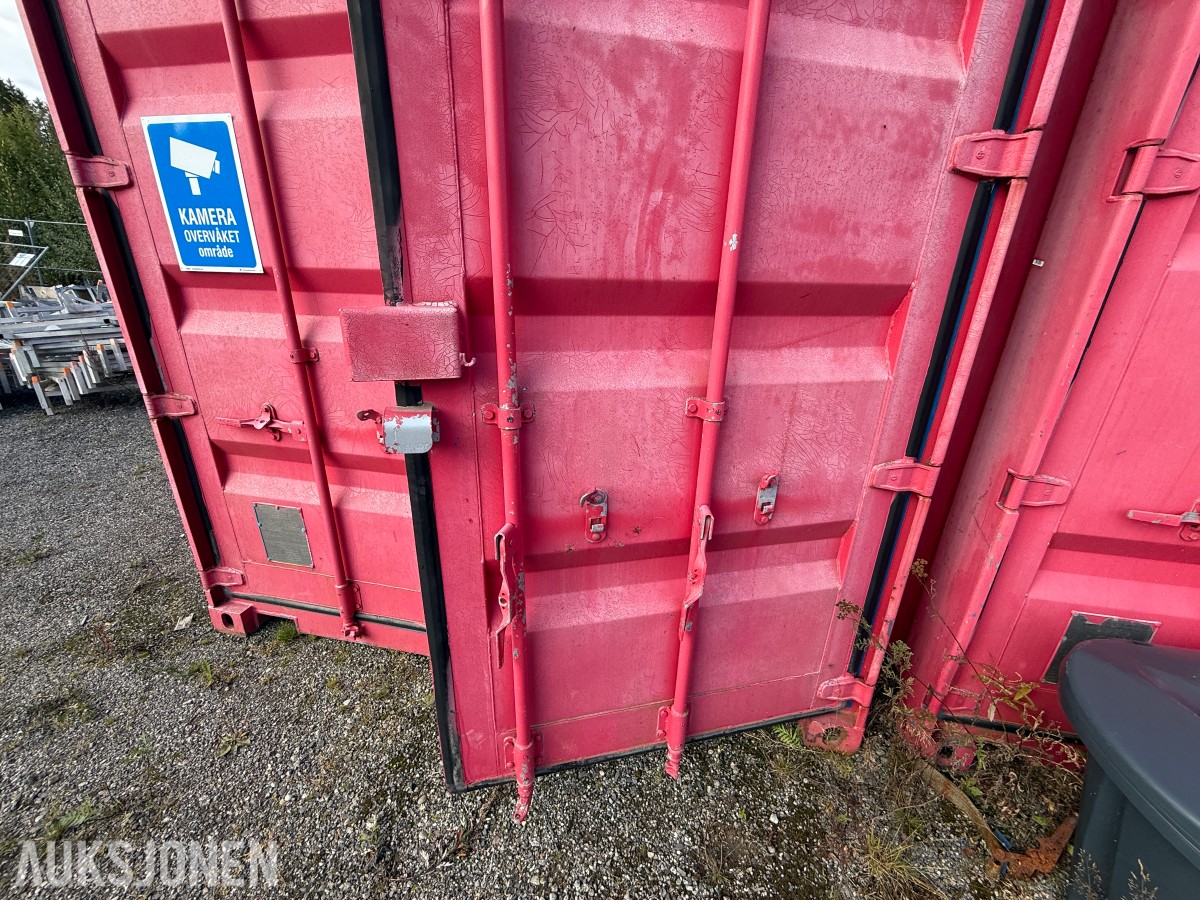 10-fots lager-/verkstedcontainer med elektrisk anlegg – 2015