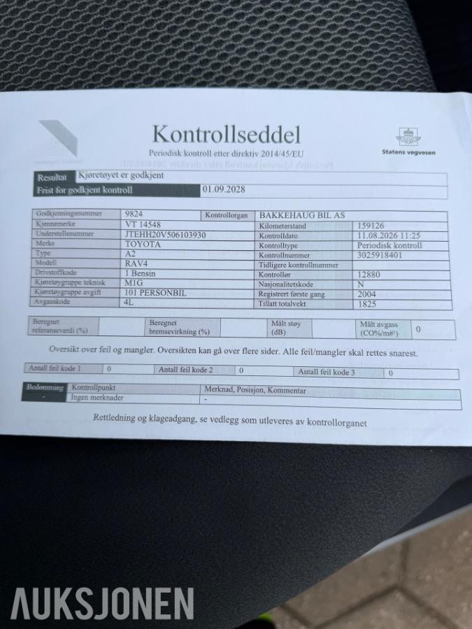 2004 Toyota RAV4 2.0 150 hk 4WD 155 700 km