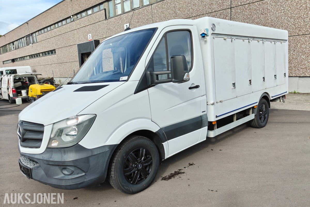 2016 MERCEDES-BENZ SPRINTER 163 HK AUT KJØL/FRYS SKAP VARMER 3-SETER