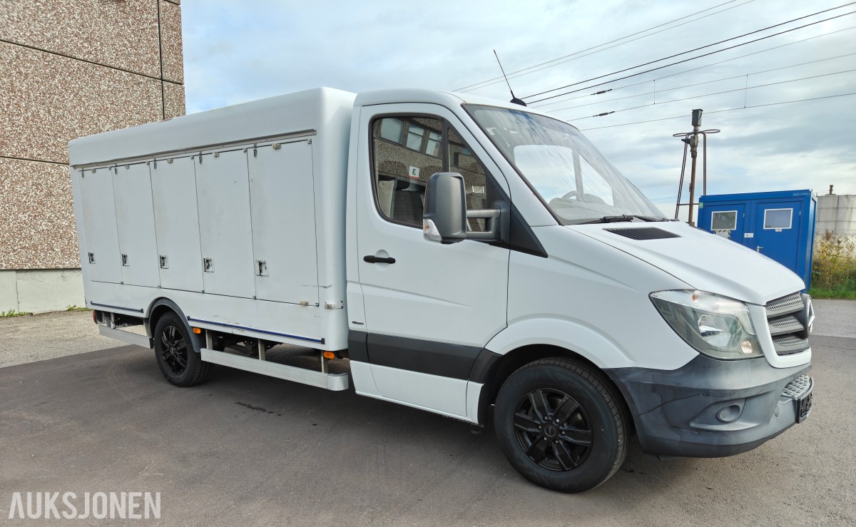 2016 MERCEDES-BENZ SPRINTER 163 HK AUT KJØL/FRYS SKAP VARMER 3-SETER