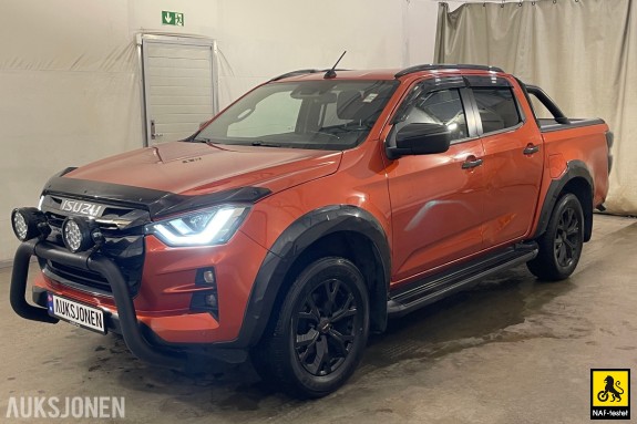 2023 ISUZU D-MAX 1,9 D 163 HK 4X4 AUT ACC HENGERFESTE KAMERA SKINN PLANTREKK