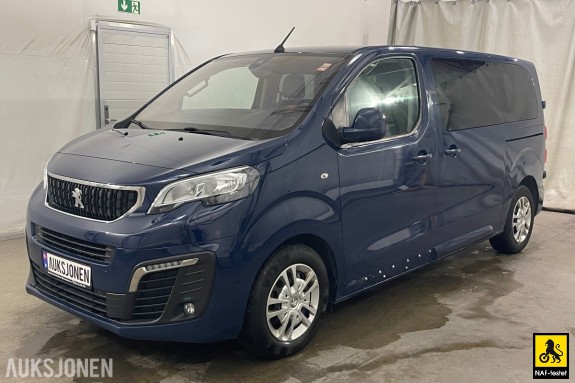 2019 Peugeot Traveller 2,0 BlueHDi 177 HK L2 AUT 9-SETER HENGERFESTE KAMERA CRUISE