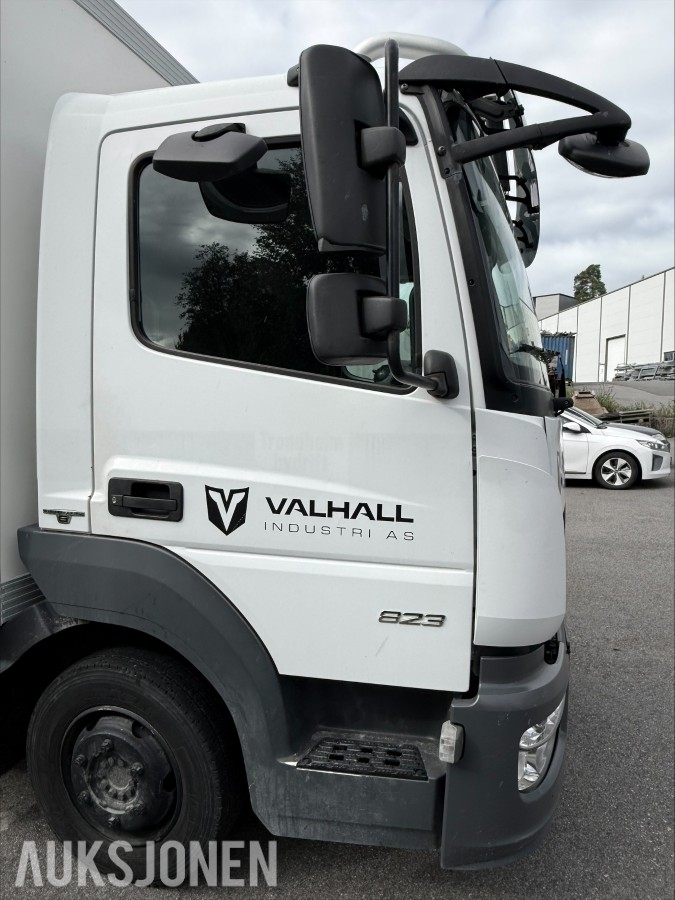 2015 Mercedes-Benz ATEGO verkstedsinnredning, løftelem, Palfinger kran