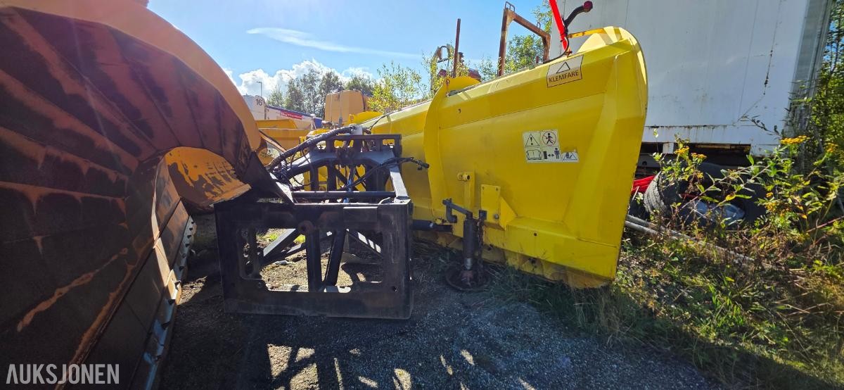2018 Arctic Machine AM 3700 HMK snøplog, 3 700 mm arbeidsbredde, Parallellogram