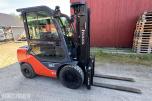 2020 Toyota TONERO 30 06-8FD30F 3T Motvektstruck 4,7M LITE BRUKT