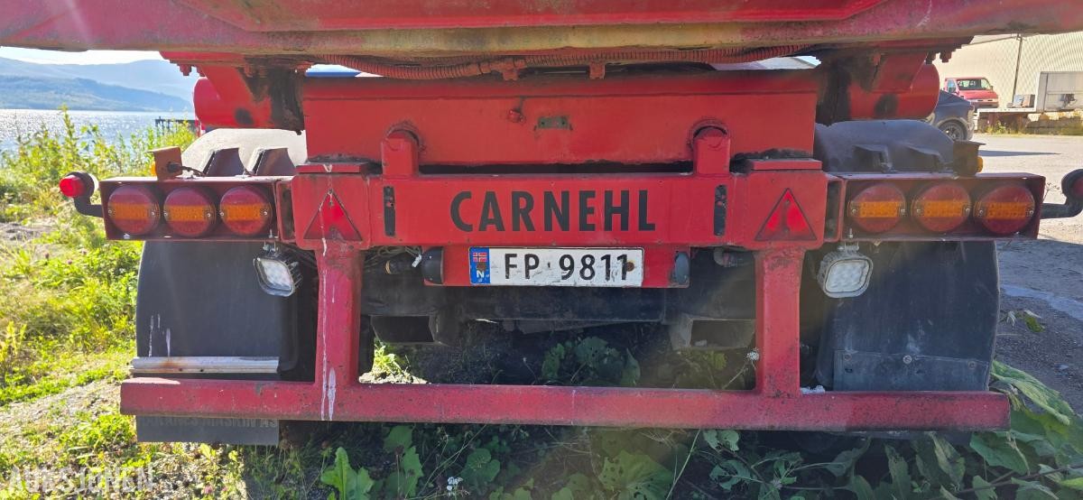2007 Carnehl CHKS/HH tippsemi, 3 aksler, Hardox-kasse