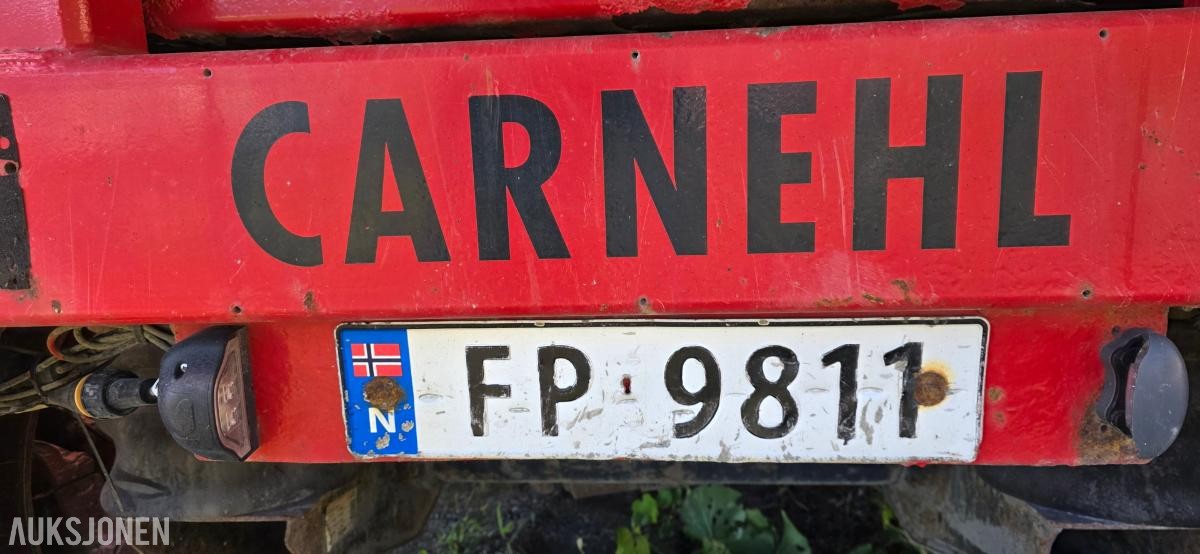2007 Carnehl CHKS/HH tippsemi, 3 aksler, Hardox-kasse