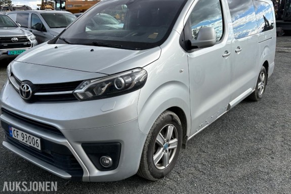 2018 Toyota Proace Verso 1.6 D 116HK 9 SETER HENGERFESTE HUD CRUISE 