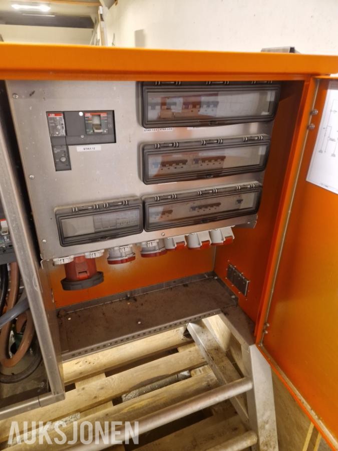 Byggstrømsentral 2011 Satema 12216-R/0001-D 250A 400V