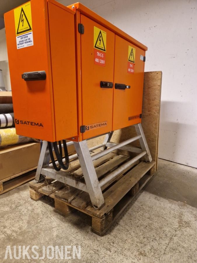 Byggstrømsentral 2011 Satema 12216-R/0001-D 250A 400V