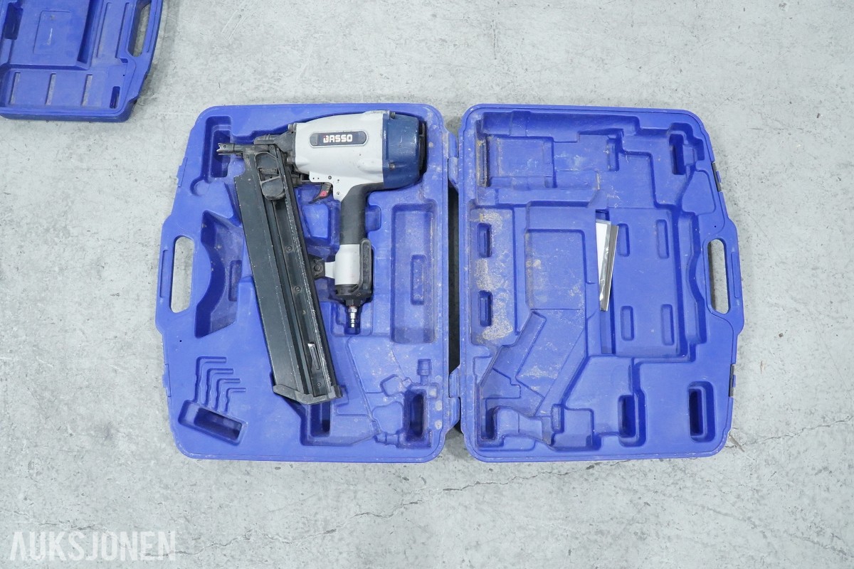 4 stk Basso trykkluft spiker og krampepistoler