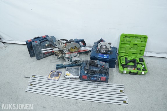 Bosch og ESSVE elektroverktøy – GCM 8 SJL, GBH 2-28 DFV, GKS 18V-57 og BNG 1,2/50