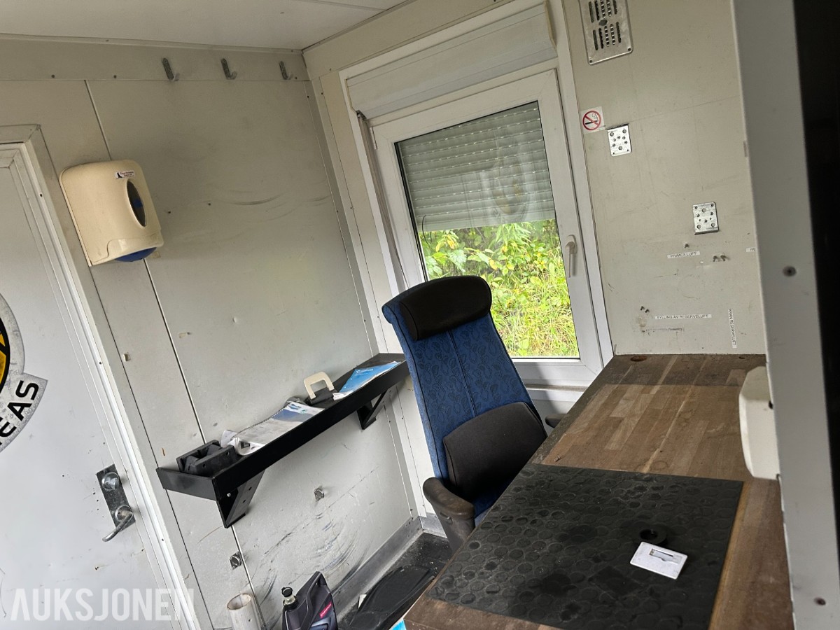 A1 Containerbrakke | Ca. 3 x 2,5 m | Kontor/garderobe