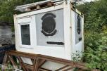 A1 Containerbrakke | Ca. 3 x 2,5 m | Kontor/garderobe