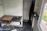 A1 Containerbrakke | Ca. 3 x 2,5 m | Kontor/garderobe