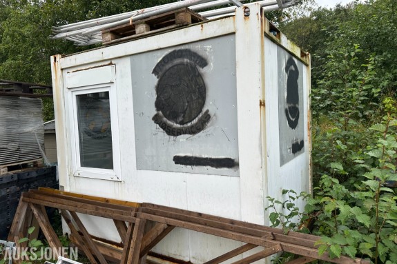 A1 Containerbrakke | Ca. 3 x 2,5 m | Kontor/garderobe