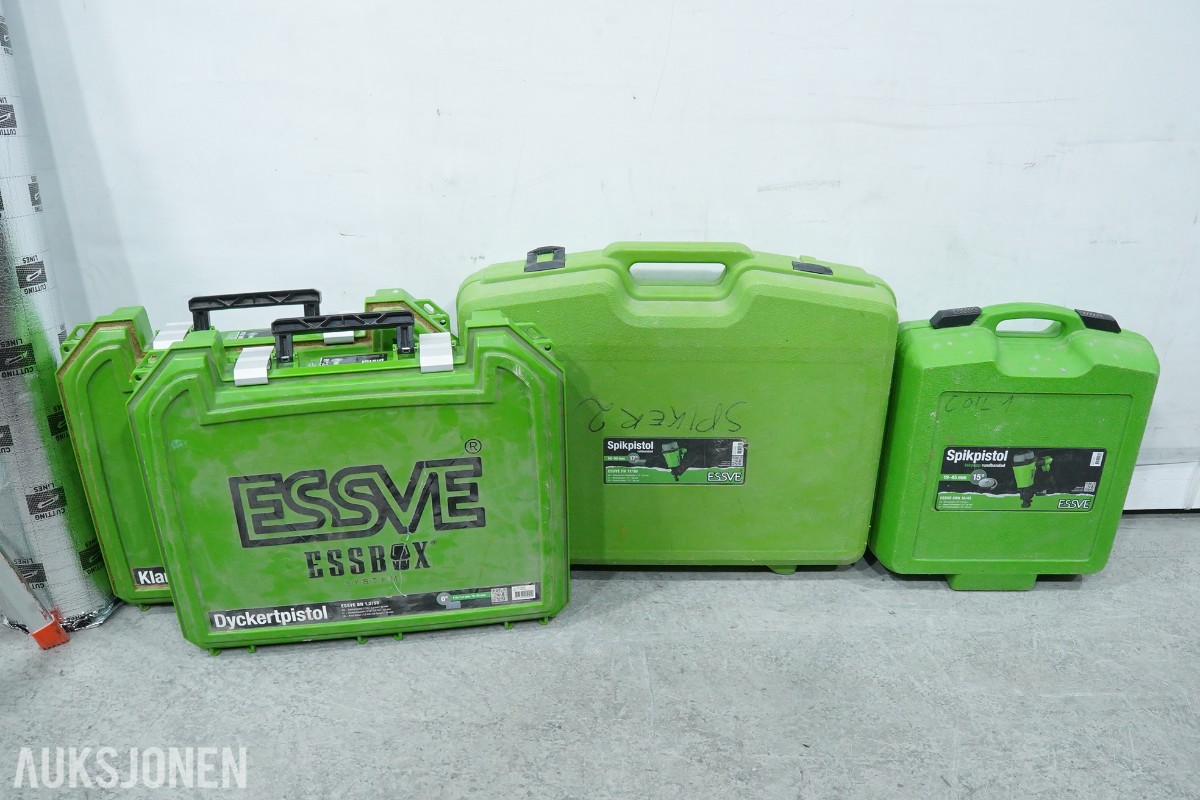 Verktøypakke - Hitachi, Bosch, ESSVE, Würth og DeWalt