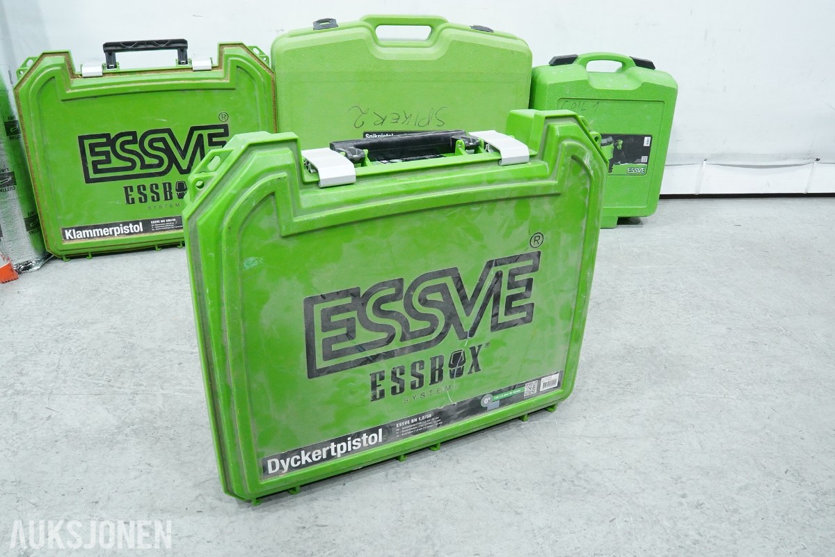 Verktøypakke - Hitachi, Bosch, ESSVE, Würth og DeWalt