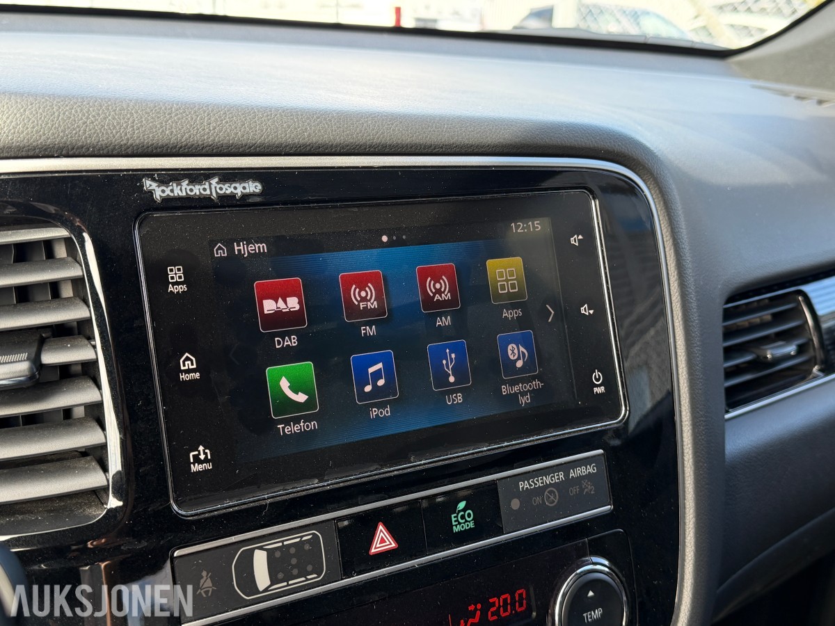 2019 MITSUBISHI OUTLANDER S-EDITION 4X4 HENGERFESTE TAKLUKE 360-KAMERA