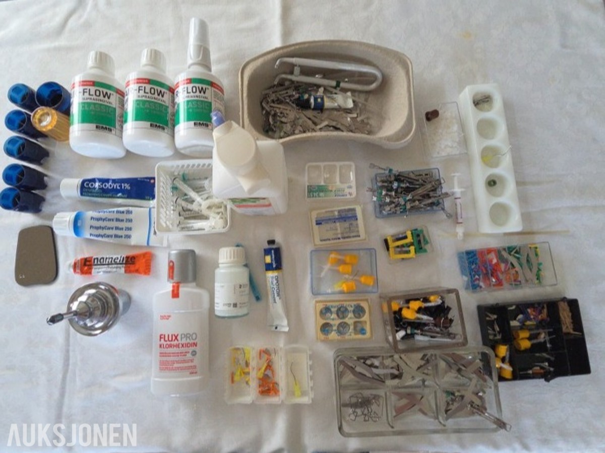Dentalutstyr og forbruksmateriell – EMS AIR-FLOW, matrisesystemer og poleringsutstyr