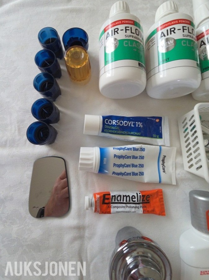 Dentalutstyr og forbruksmateriell – EMS AIR-FLOW, matrisesystemer og poleringsutstyr