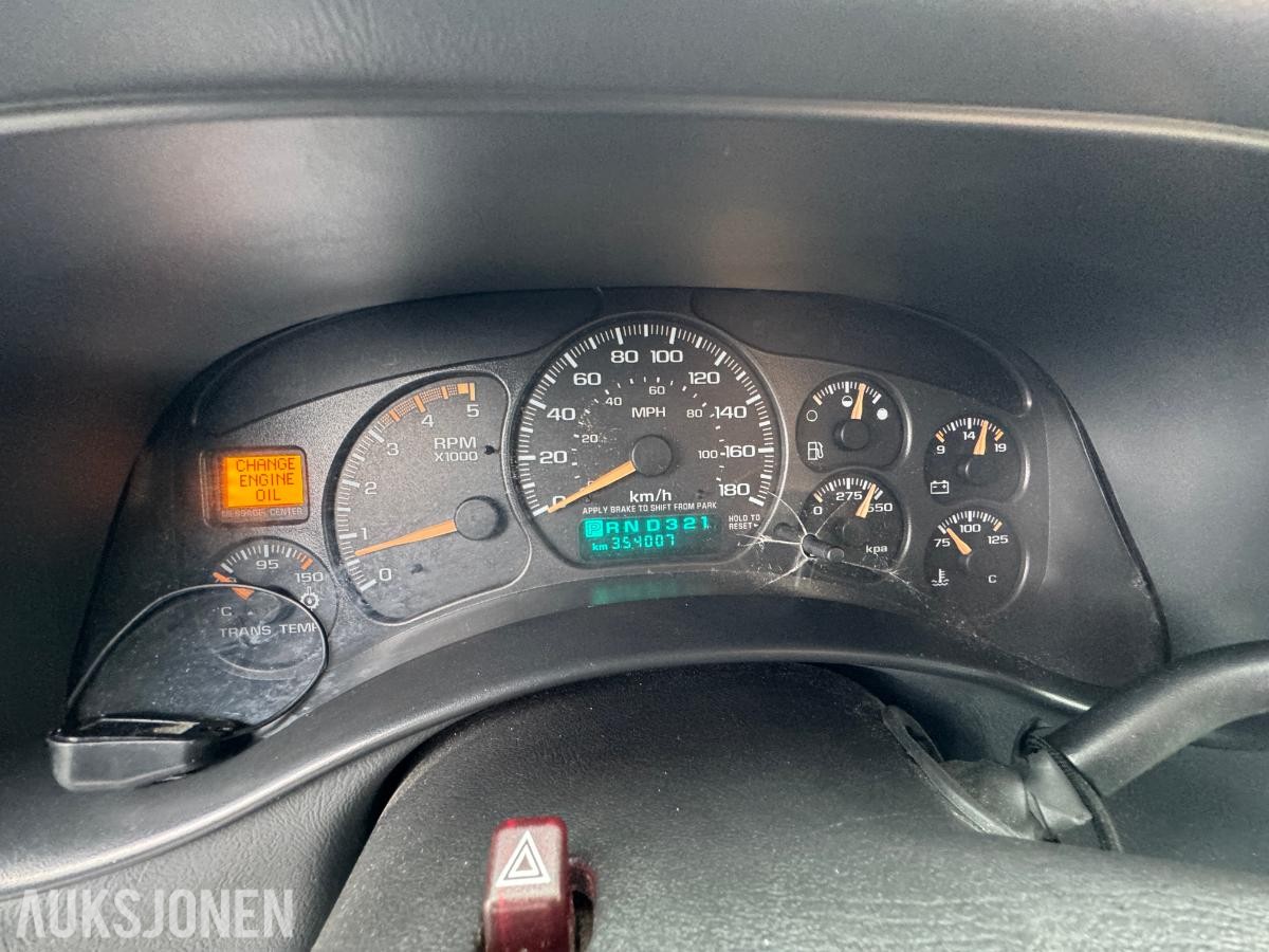 2002 Chevrolet Silverado 6.6 Duramax 4X4 / EU-ok / 354007km