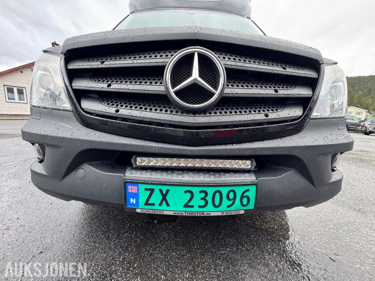 2016 Mercedes-Benz Sprinter 316 CDI/43 skapbil med bakløfter / EU-ok / 286608km