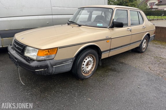 1990 Saab 900 2.0 Bensin 110hk - Selges uten minstepris