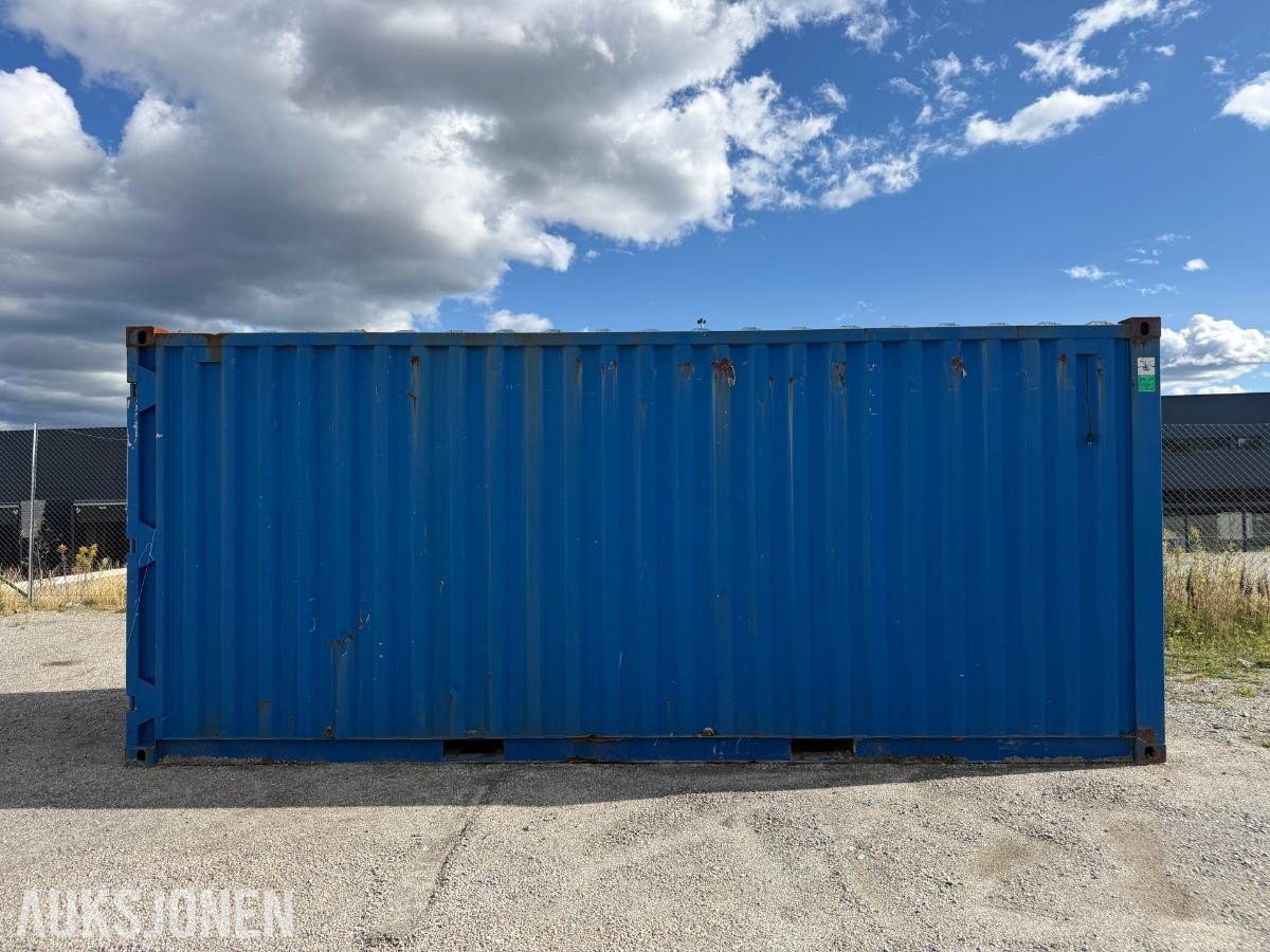 20 fots container med diverse overskuddsmateriell fra kommunalt V/A-anlegg.