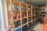 20 fots container med diverse overskuddsmateriell fra kommunalt V/A-anlegg.