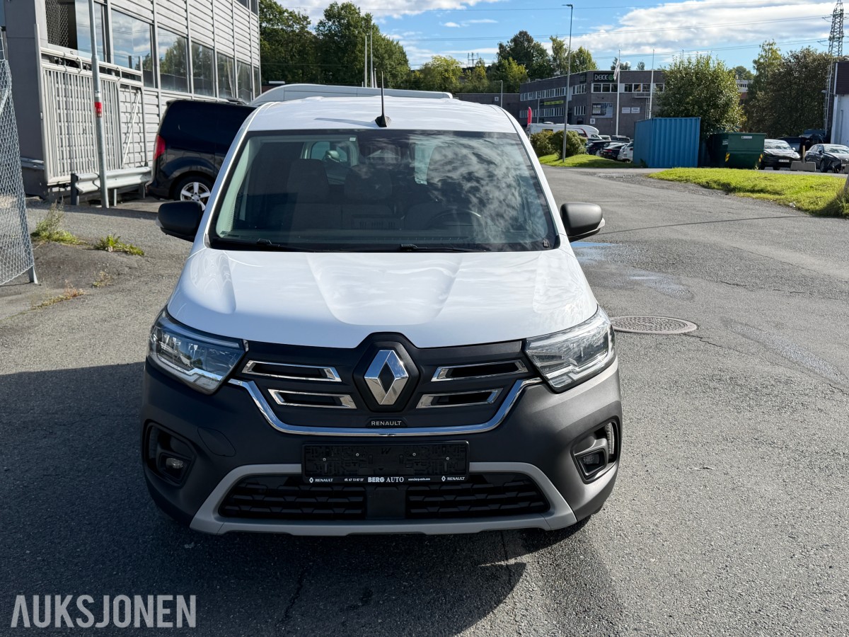 2022 RENAULT KANGOO E-TECH ELECTRIC L1 3-SETER 2X SKYVEDØRER