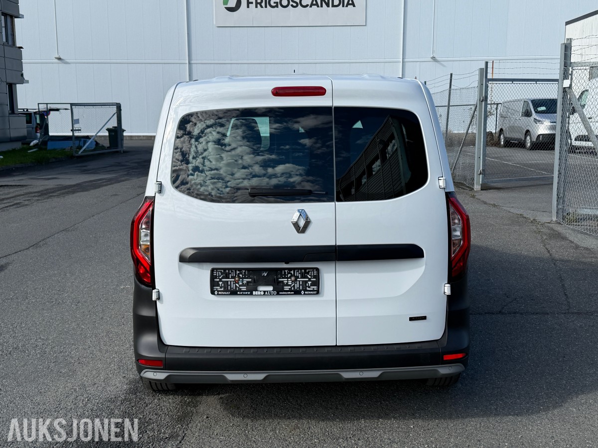 2022 RENAULT KANGOO E-TECH ELECTRIC L1 3-SETER 2X SKYVEDØRER
