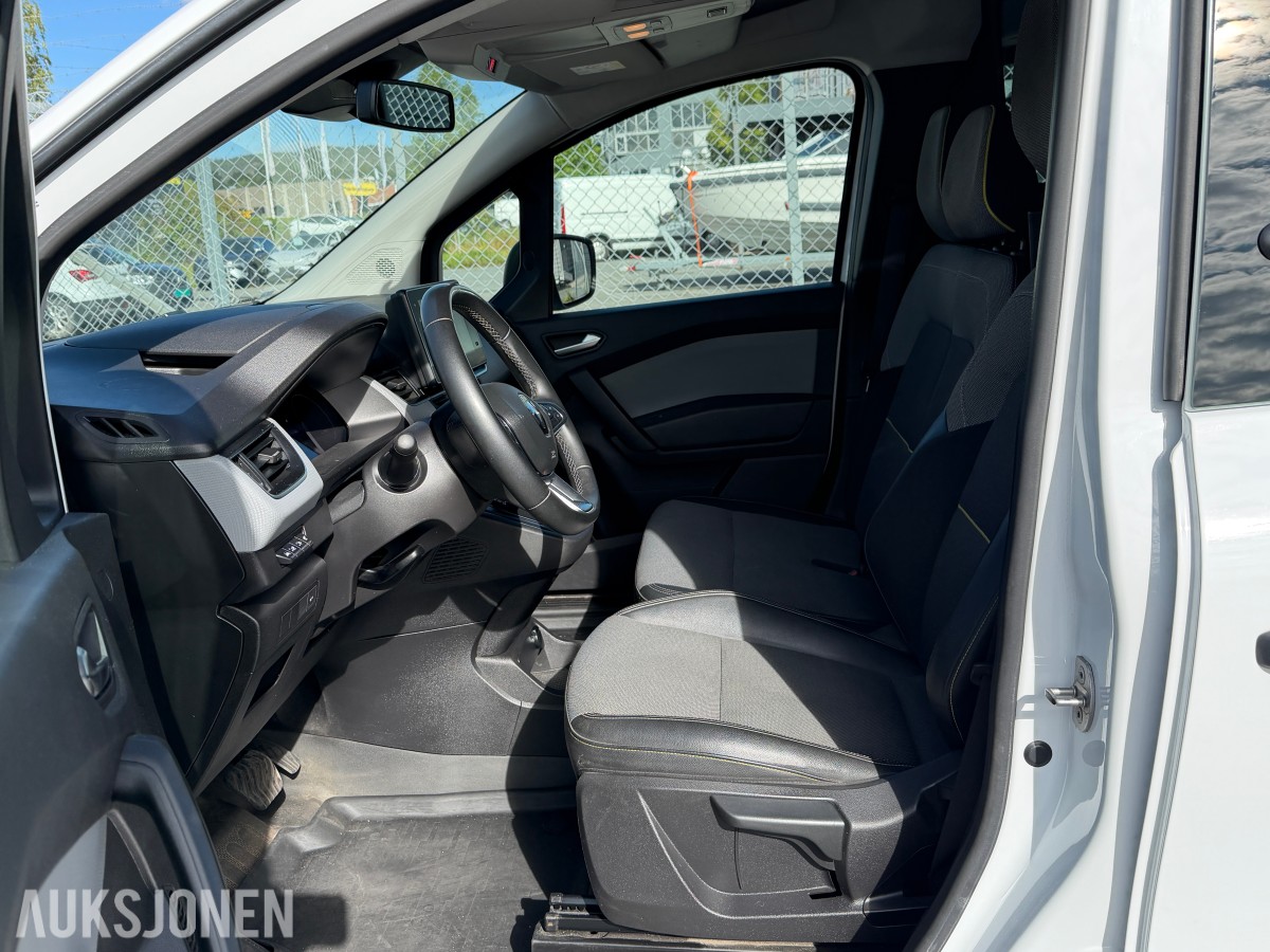2022 RENAULT KANGOO E-TECH ELECTRIC L1 3-SETER 2X SKYVEDØRER